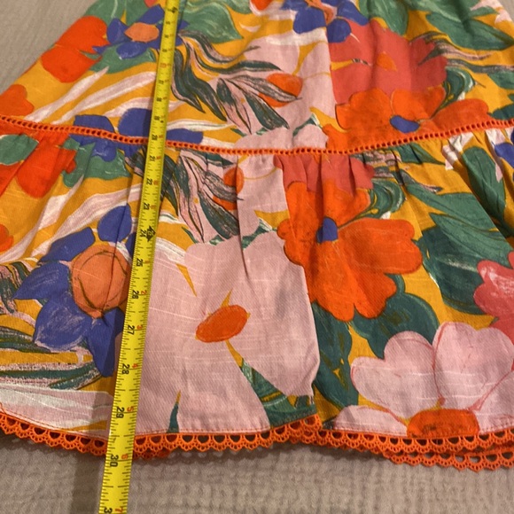 Gianni Bini Orange Mini Dress. Size M - Picture 9 of 9